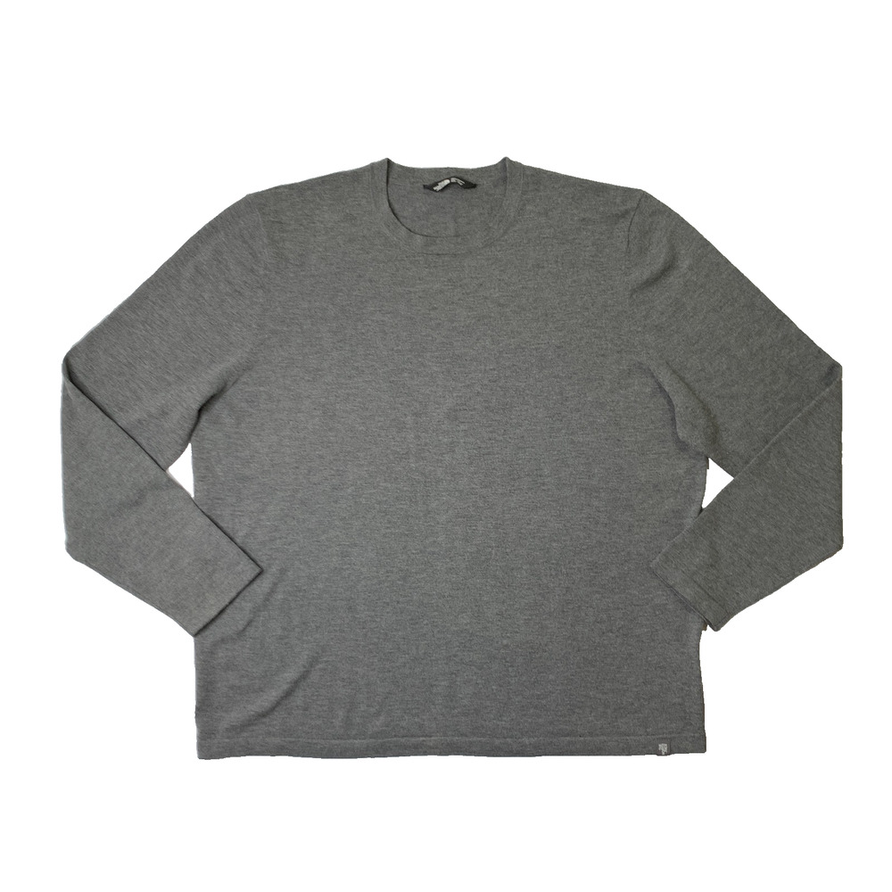 The North Face Shirt Mens 2XL XXL Gray Wool Blend Crew Neck Standalone Tee